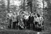 Летние лагеря: лагерь 3 курса под руководством Баранова В.В., Карелия, 1993 год